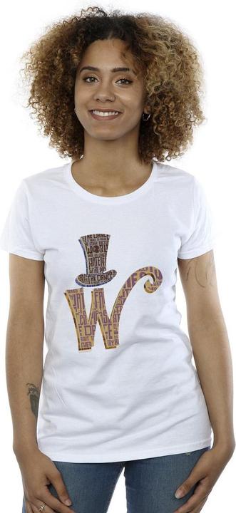 Image du produit Willy Wonka & the Chocolate Factory - T-shirt W LOGO HAT - Femme (S)