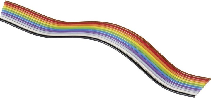 Actual product image BKL Electronic Ribbon cable pitch: 1.2