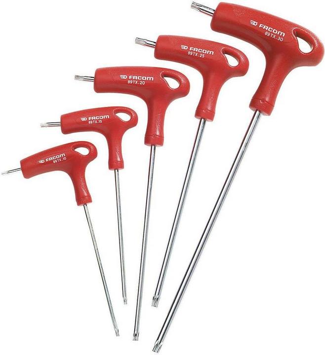 Actual product image Facom Workshop screwdriver set (Hexagon socket round)