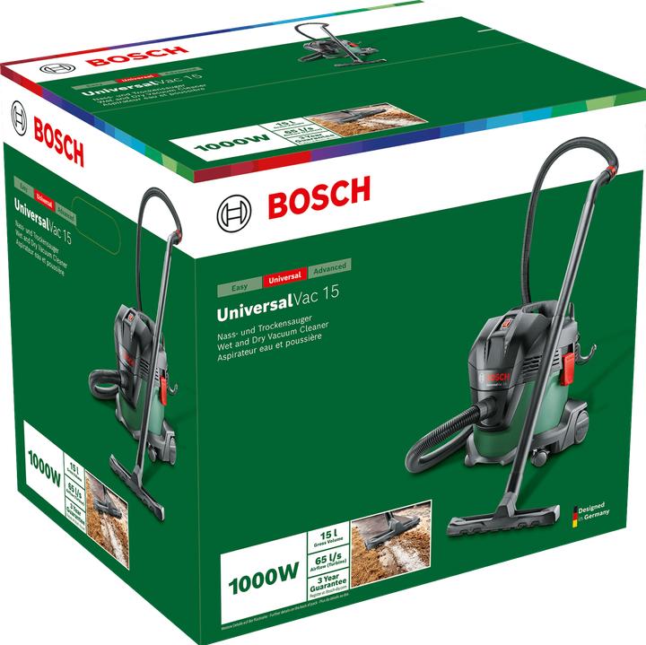 Produktbild Bosch Home & Garden Nass- und Trockensauger UniversalVac 15 (Nass-Trockensauger)