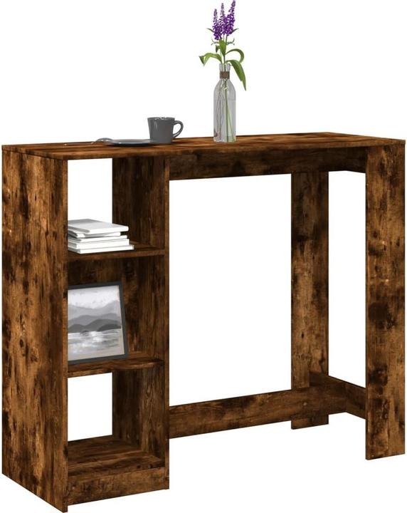 Produktbild vidaXL Bartisch mit Regal