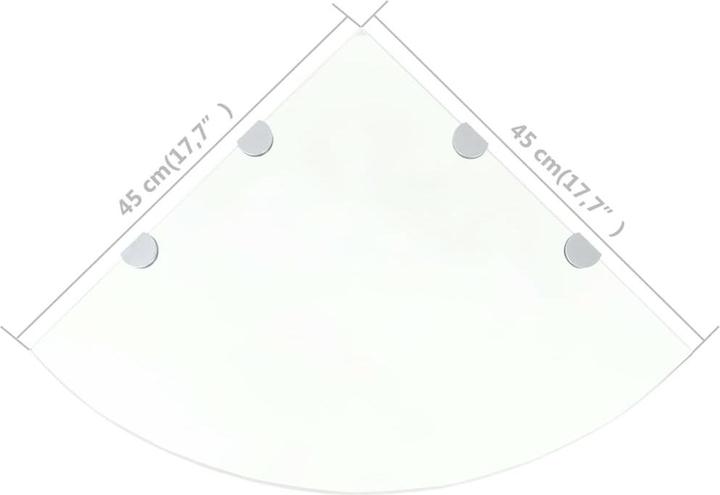 Produktbild vidaXL Eckregal