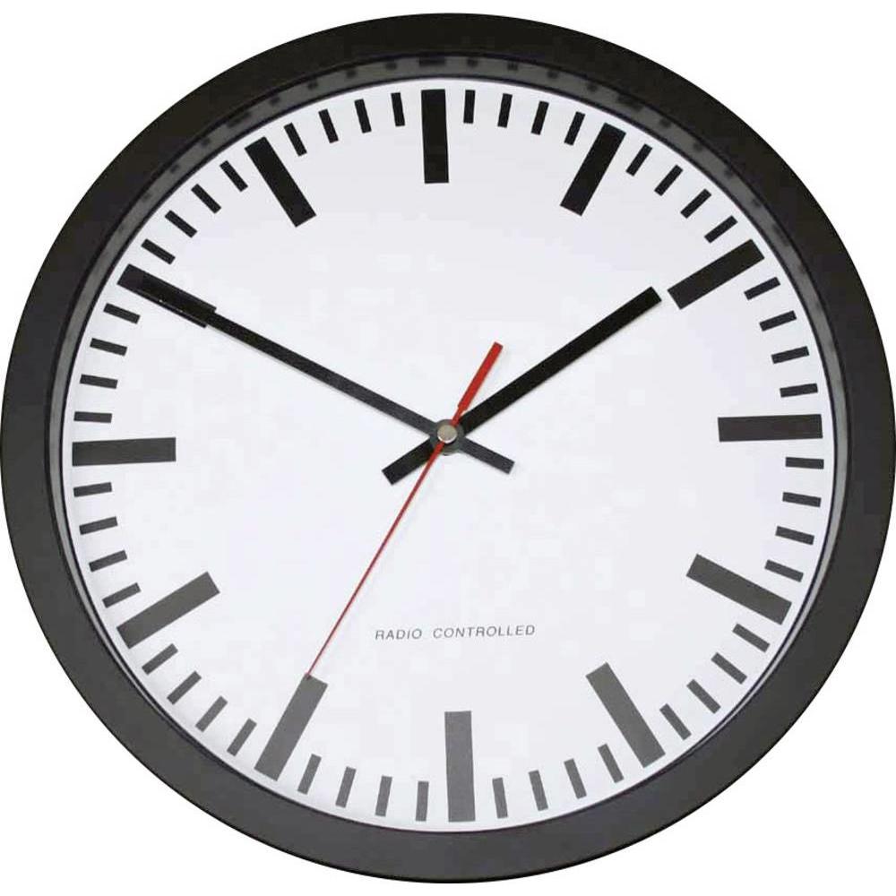 Technoline, Wanduhr, Funk Wanduhr 56805 30 cm Schwa (30 cm)