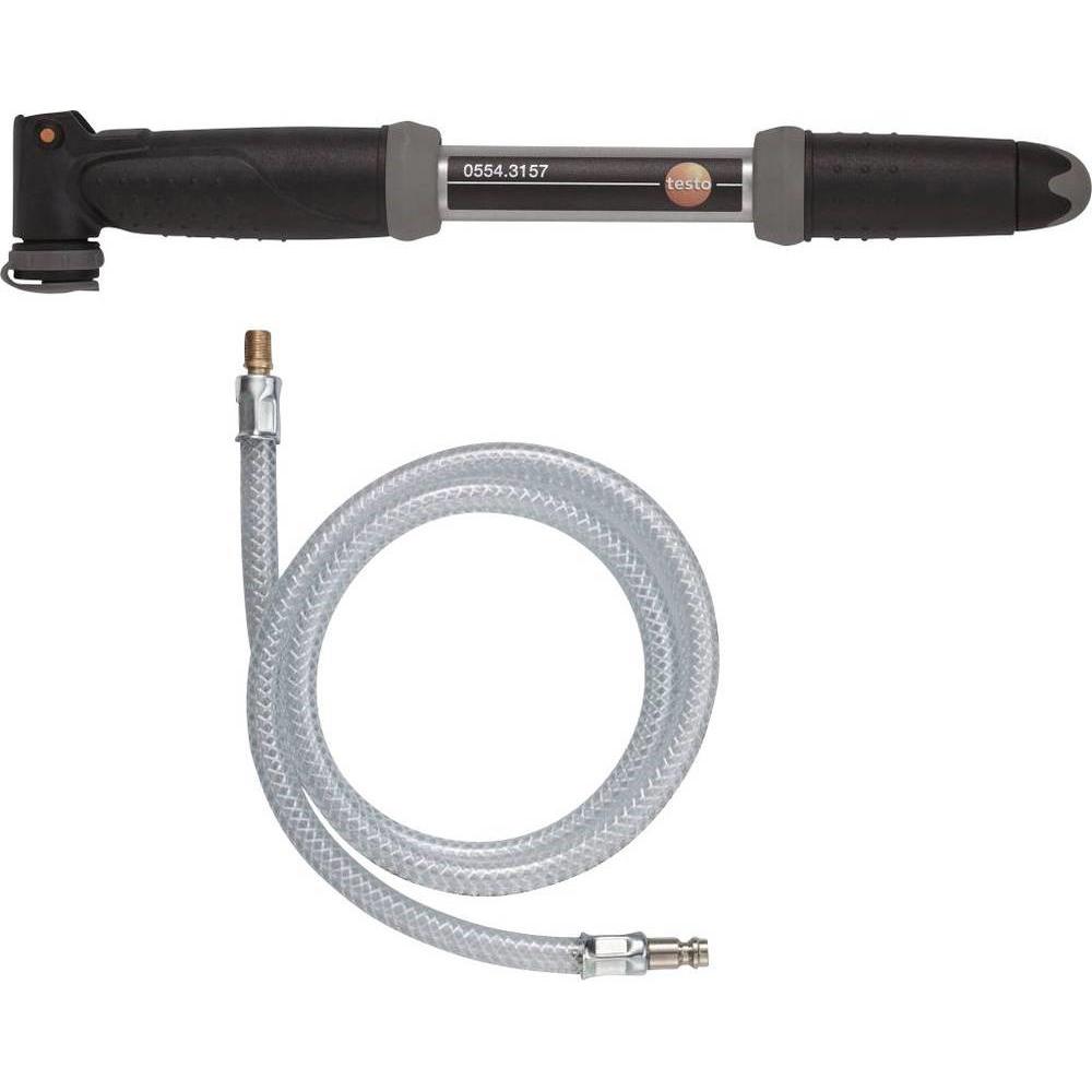 Testo Pompa di prova per creare il pr, Misurazione, Nero