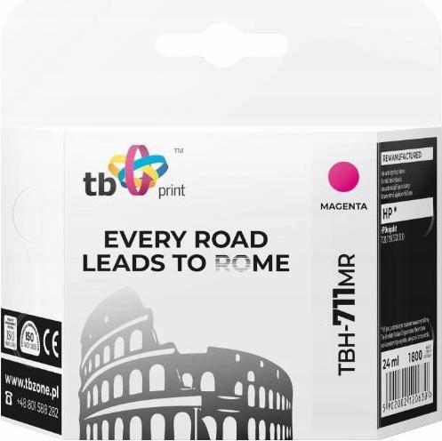 Tusz TB Tusz do HP DesignJet T530 TBH-711MR MA ref.-TBH-711MR