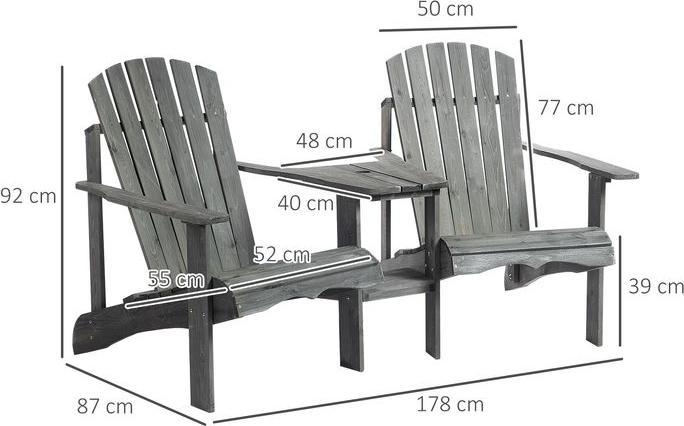 Produktbild Outsunny Adirondack