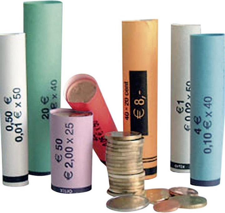 Produktbild Betec Rollpapier für Münzen 3701 (10 Stück)