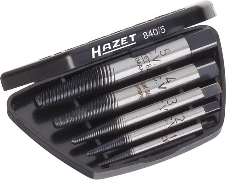 Actual product image HAZET Screw extractor set 840/8 ∙ Number of tools: 8