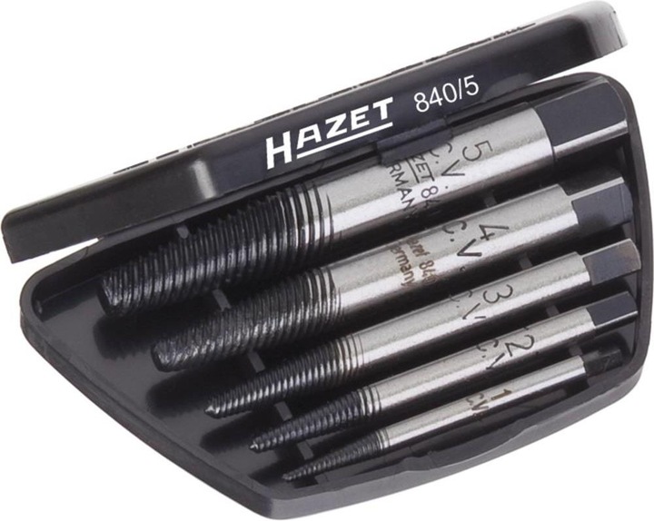 Image du produit HAZET Jeu d'extracteurs des vis 840/8 ∙ Nombre d'outils : 8