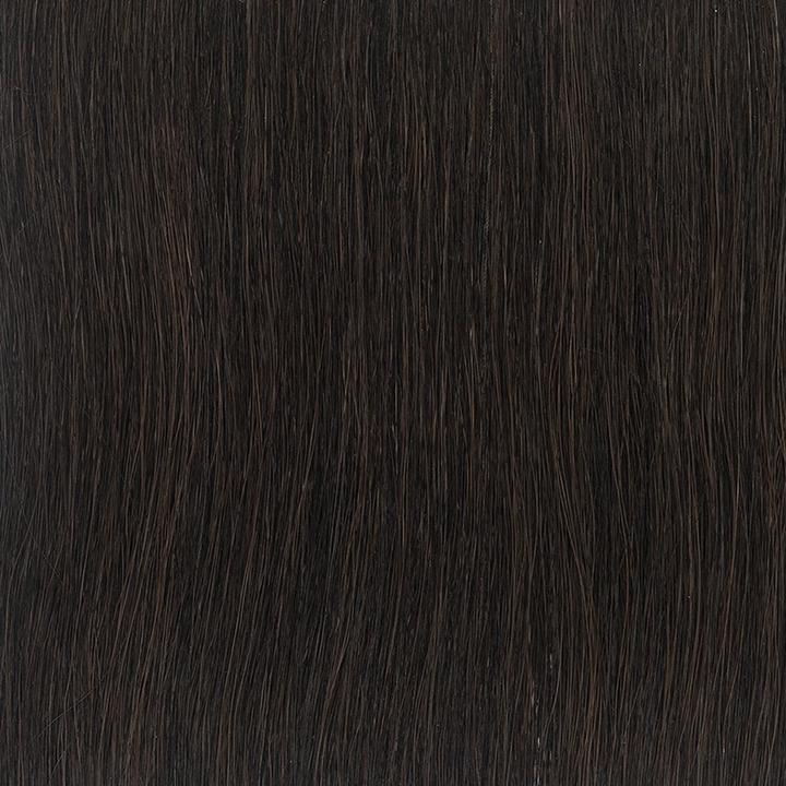 Balmain Haare Doppelhaarverlängerungen menschliches Haar (3 Dunkelbraun, 55 cm)