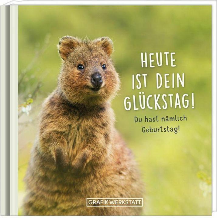 Produktbild Heute ist dein Glückstag! (Deutsch, GRAFIK WERKSTATT Das Original, 2022)