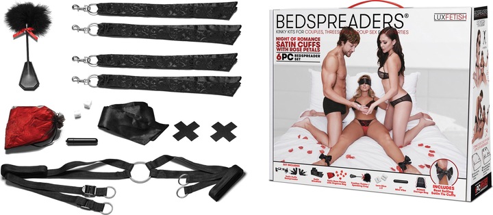 Produktbild Lux Fetish Bedspreaders Night of Romance (6pc)