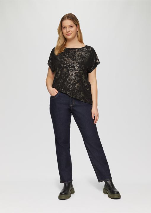 Immagine prodotto S.Oliver T-Shirt T-Shirt mit Glitzer-Frontprint (46)