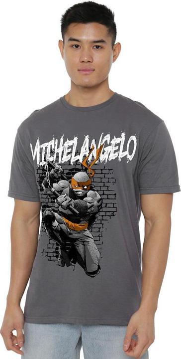 Immagine prodotto Teenage Mutant NT Maglietta Michelangelo Uomo (3XL)