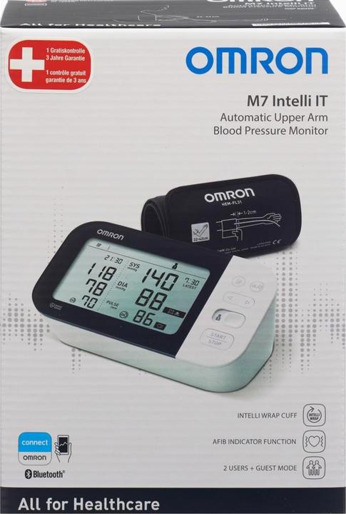 Image du produit Omron M7 Intelli IT (Tensiomètre à bras)