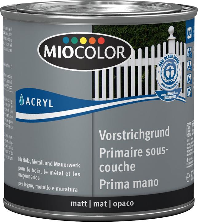 Actual product image Miocolor Acrylic primer (White, 0.38 l)