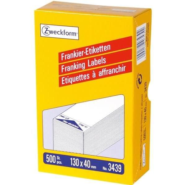 Avery, Etiketten, Frankier-Etiketten