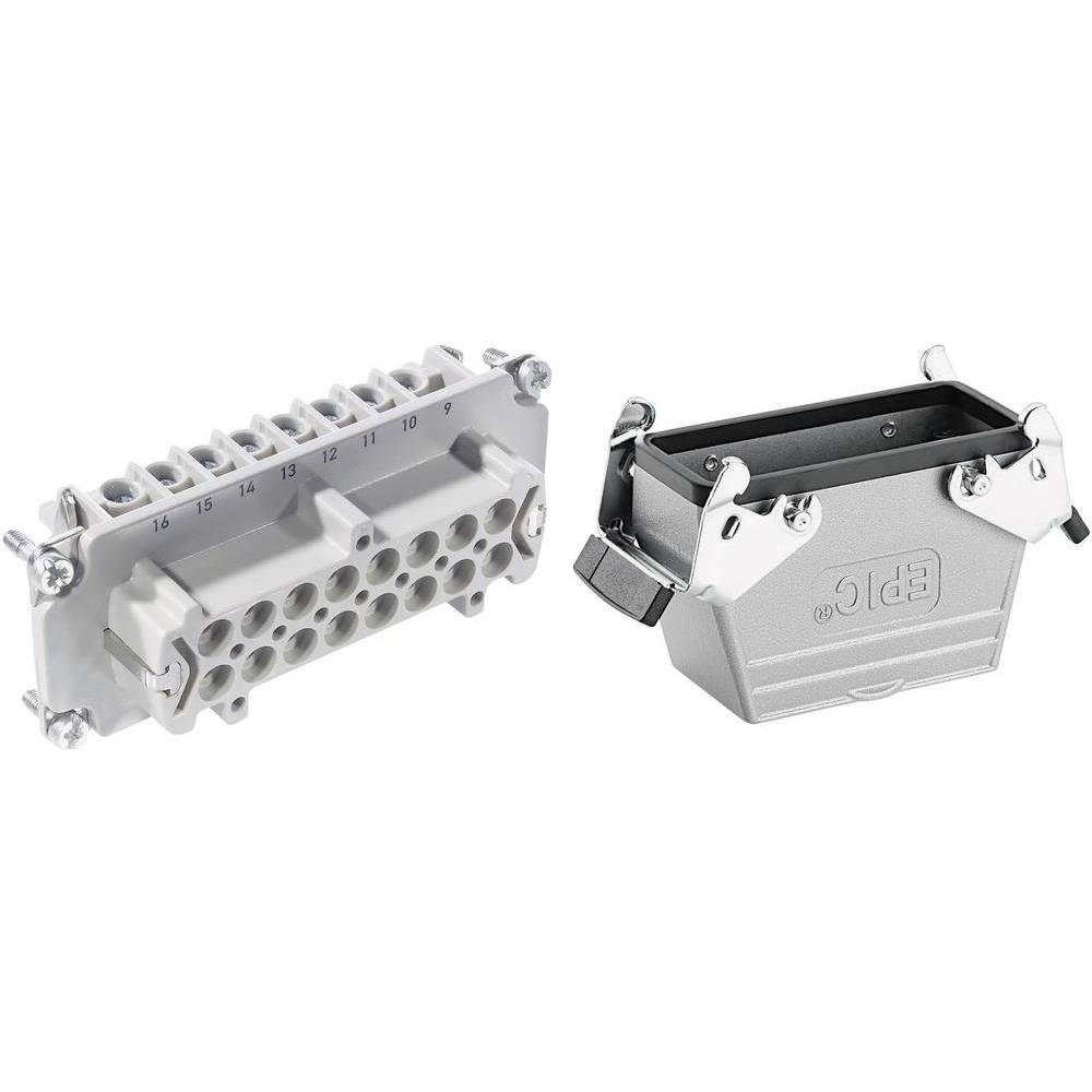 Lapp Steckverbinder-Set EPICKIT H-, Elektronikkabel + Stecker, Grau