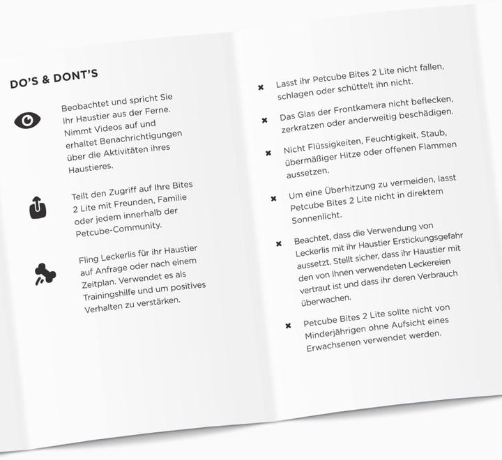 Image du produit Petcube Caméra pour animaux domestiques avec distribution de friandises