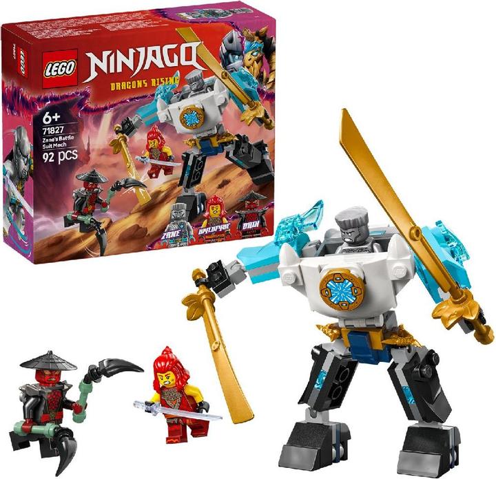 Produktbild LEGO Zanes Action-Mech (71827, LEGO Ninjago)