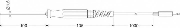 Produktbild Greisinger Tauchfühler GTF 175/1.6 -70 bi