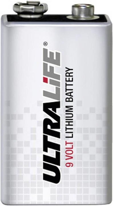 Actual product image Ultralife 9 V block battery lithium U9V (1 pcs., 9V Block, 1200 mAh)