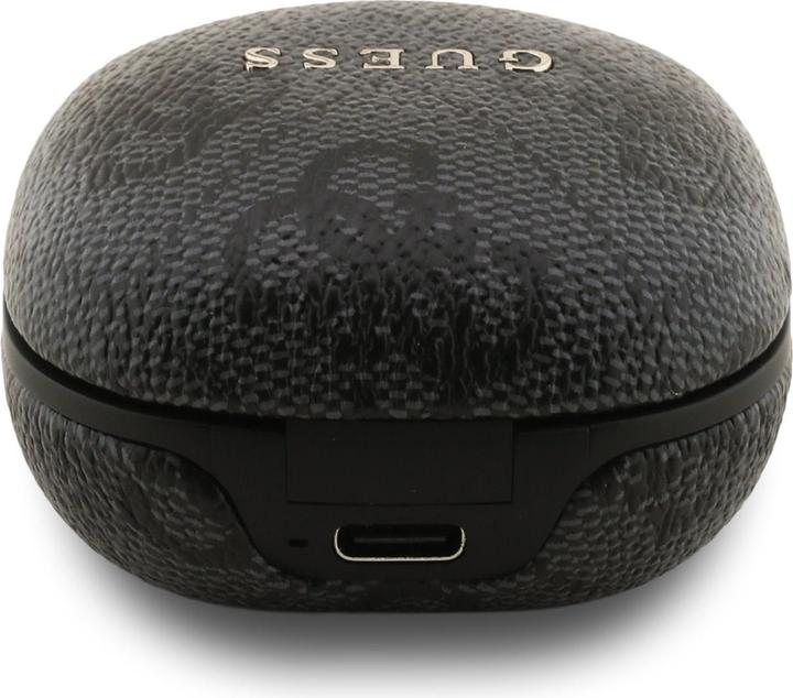 Productafbeelding Guess Bluetooth Kopfhörer PU 4G Script Logo ENC TWS mit Sprachassistent und 16h Akkulaufzeit (16 h, Draadloze)