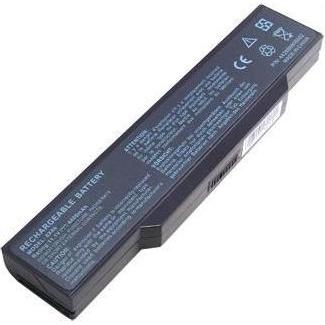 CoreParts Laptop Battery for BenQ (6 Zellen, 4400 mAh), Notebook Akku, Schwarz