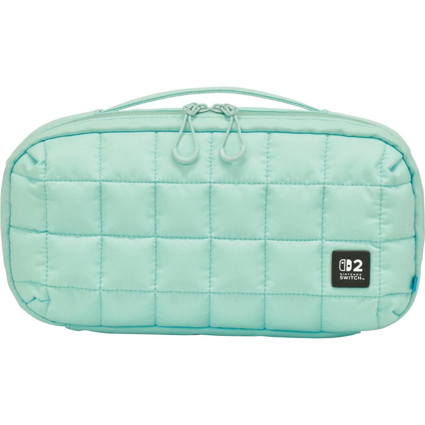 HORI SWITCH 2/SWITCH Borsa Imbottita Puff Pouch Verde (Switch 2, Switch OLED, Switch), Altri accessori gaming, Verde