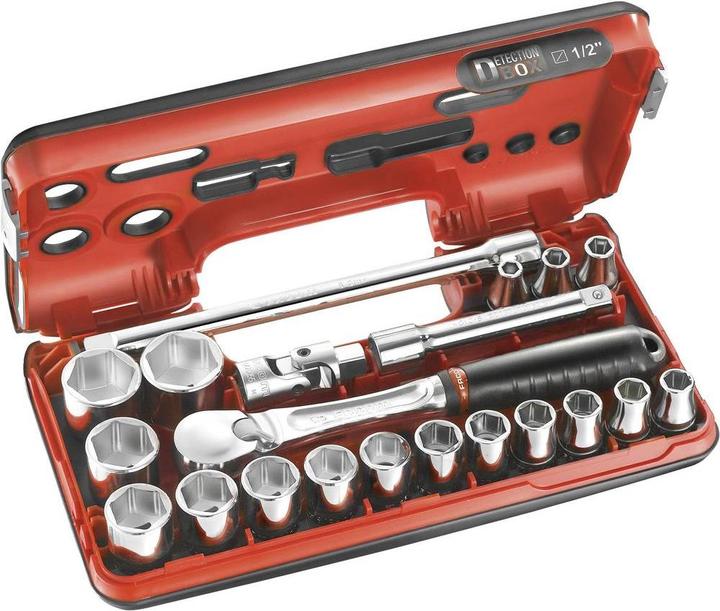 Actual product image Facom Socket wrench set metric 1/