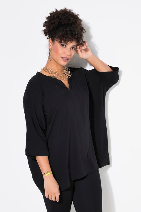 Produktbild Miamoda Blusenshirt, oversized, Zipfelsaum (50, 52)