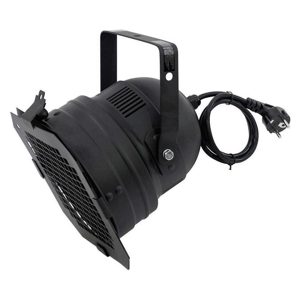 Eurolite Halogen-PAR-Scheinwerfer PAR-3, Scheinwerfer, Schwarz
