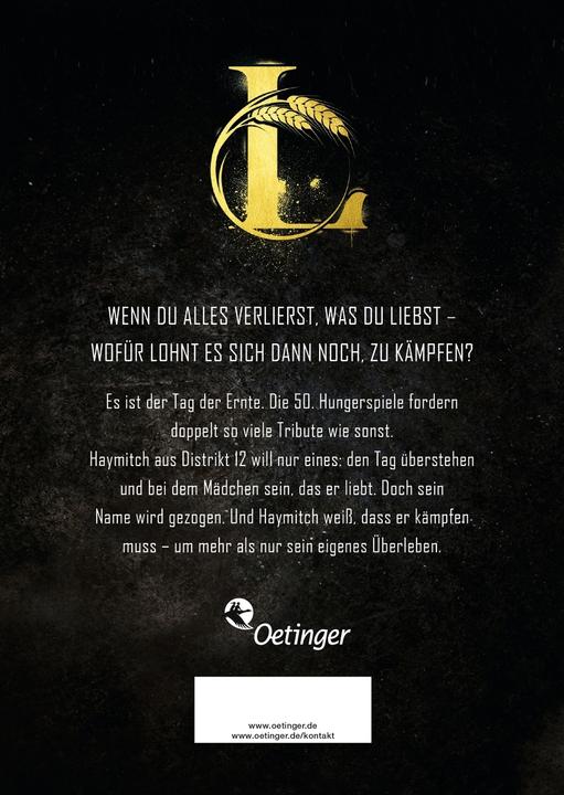 Produktbild Die Tribute von Panem L. Der Tag bricht an (Deutsch, Suzanne Collins, 2025)