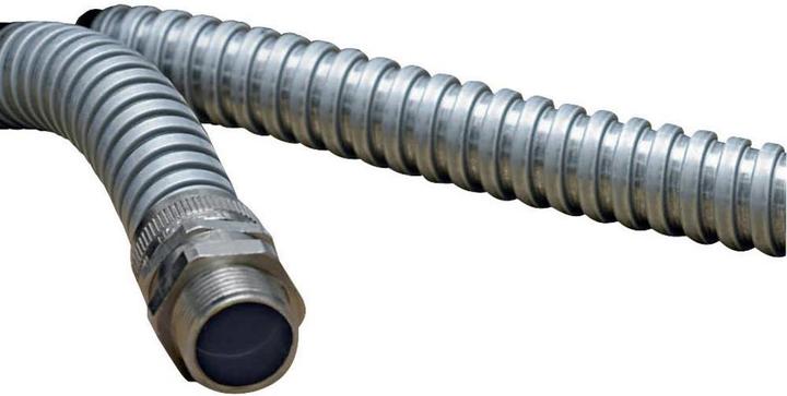 Actual product image HellermannTyton Steel protection hose metal 10. (Cable conduit, 33.40 cm)