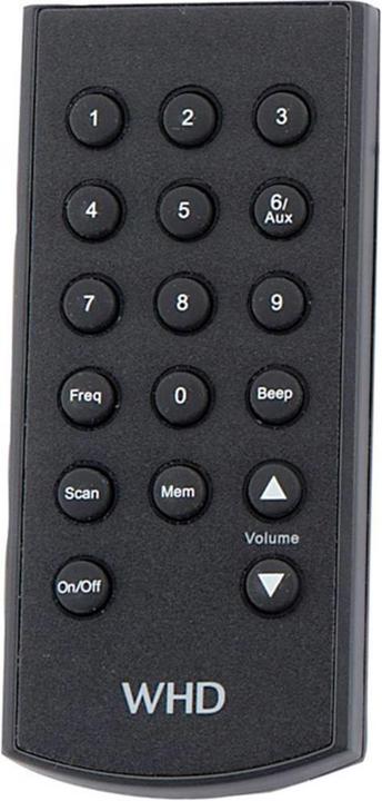 Actual product image WHD RC HLS 51 Remote Control Grey 1 (Device-specific remote control, Infrared)