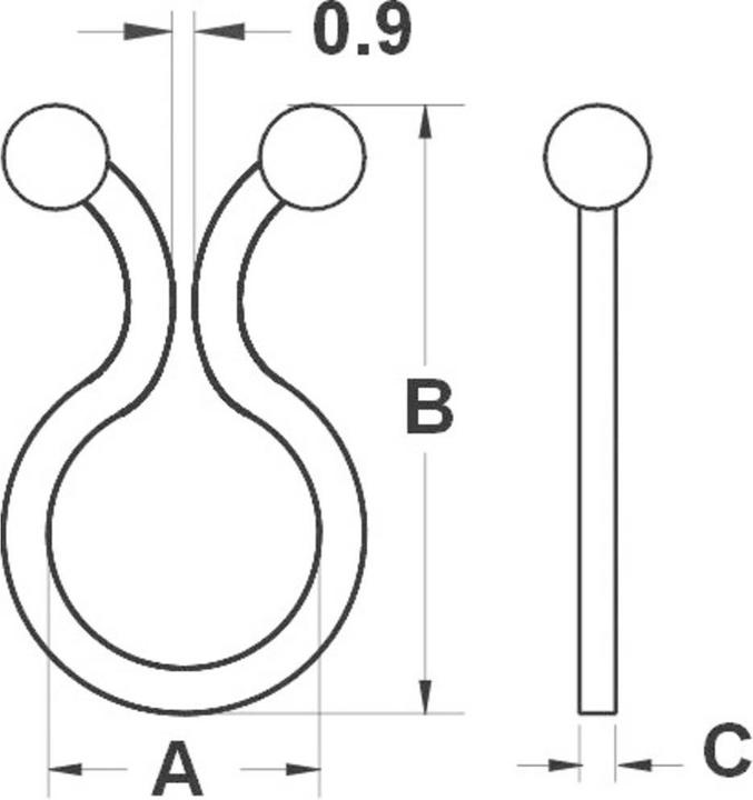 Tru Components Kabeldriller Natur 1593082 TC-