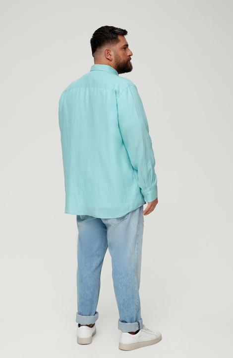 Image du produit s.Oliver Hemd Leinenhemd mit Button-Down-Kragen (3XL)