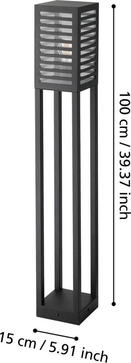 Produktbild EGLO LED-Stehleuchte (E27, IP44)