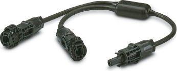 Actual product image Phoenix Contact PHOENIX PV-ED6/Y-120(1+/2-) Photovoltaic Y-distributor (Solar connector)