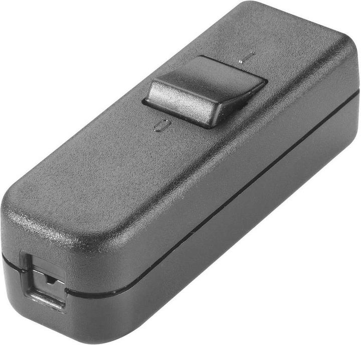 Produktbild interBär Schnurschalter Schwarz 1 x Aus