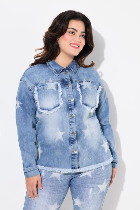 Produktbild Angel of Style Jeansjacke, Sterne, Glitzersteinchen (54)