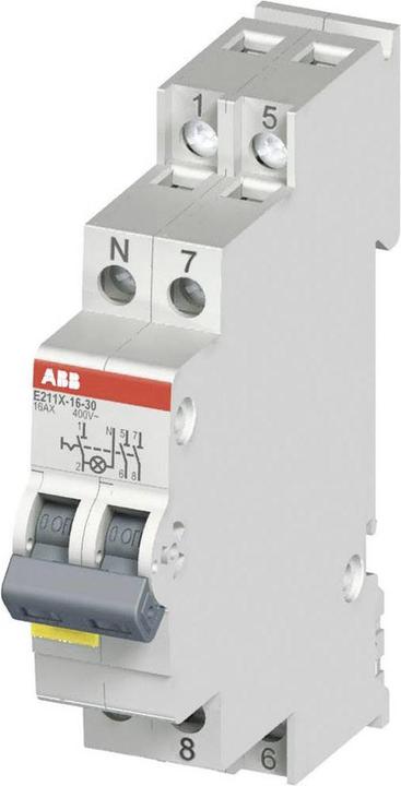 Produktbild ABB Ausschalter mit LED 16 A 2 Sch