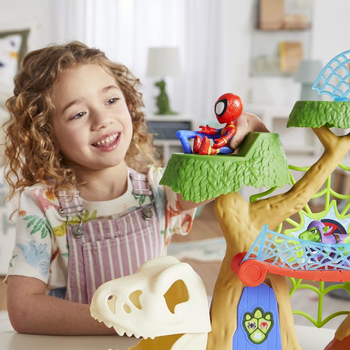 Produktbild Hasbro Saf Dinowebs Treehouse