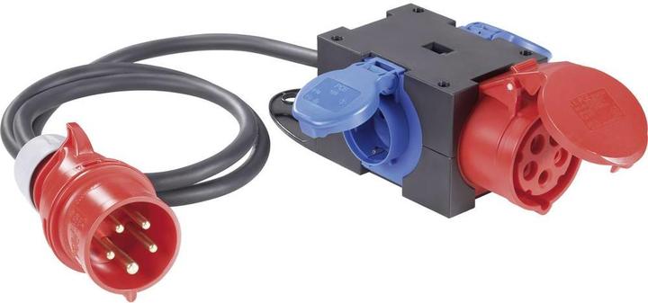 Productafbeelding PCE CEE stroomverdeler (3 x, CEE, CEE 7/3)