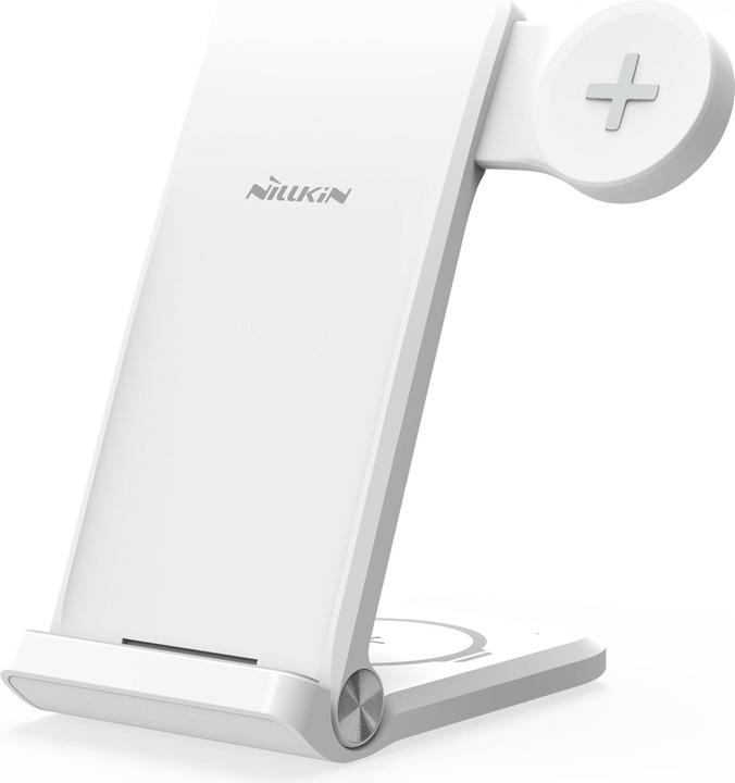 NoName Nillkin PowerTrio 3v1 BezdrÃ¡tovÃ¡ NabÃ­jeÄka pro Samsung Watch White (15 W)