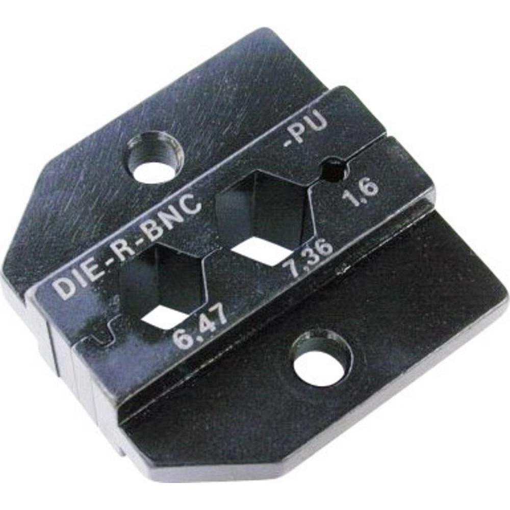 Neutrik Crimpeinsatz DIE-R-BNC-PU Schw, Elektronikkabel + Stecker, Schwarz