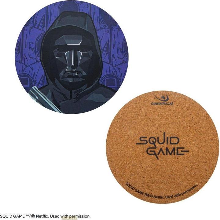 Produktbild Cinereplicas Squid Game Untersetzer 4er-Pack (4x, Glasuntersetzer)