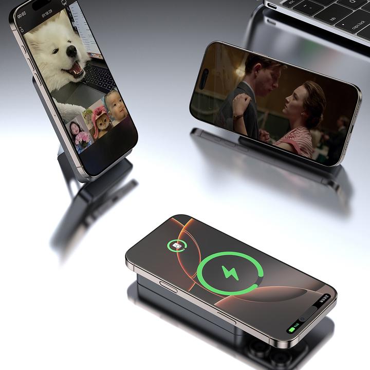 Produktbild Dudao K29 MagSafe powerbank 10000mAh Silver (10000 mAh, 20 W, 38.50 Wh)