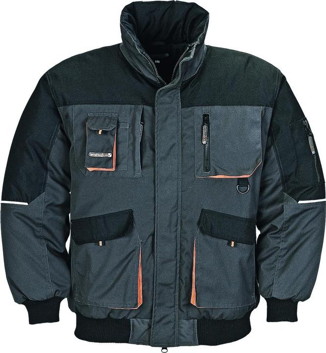 Produktbild Magni Terratrend Job 4629-S-6310 Herren Pilotenjacke, Grösse S, Dunkelgrau/Schwarz (S)