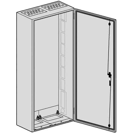 ABN, Verteilerschrank Zubehör, SP29 System-GehÃ¤use IP54 schutzis.550x1400mm